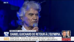 Daniel Guichard de retour à l'Olympia