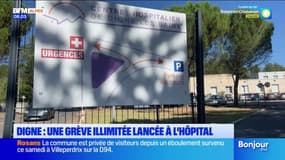 Digne-les-Bains: une grève illimitée lancée à l'hôpital