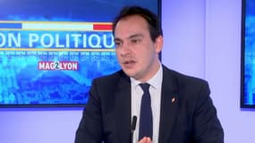 Pierre Oliver, le maire du 2e arrondissement de Lyon, sur le plateau de Lyon Politiques le 2 février 2023.