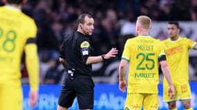 Lyon-Nantes : l'arbitre Benoît Millot 