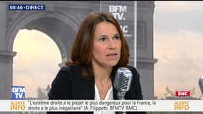 Aurélie Filippetti face à Jean-Jacques Bourdin en direct