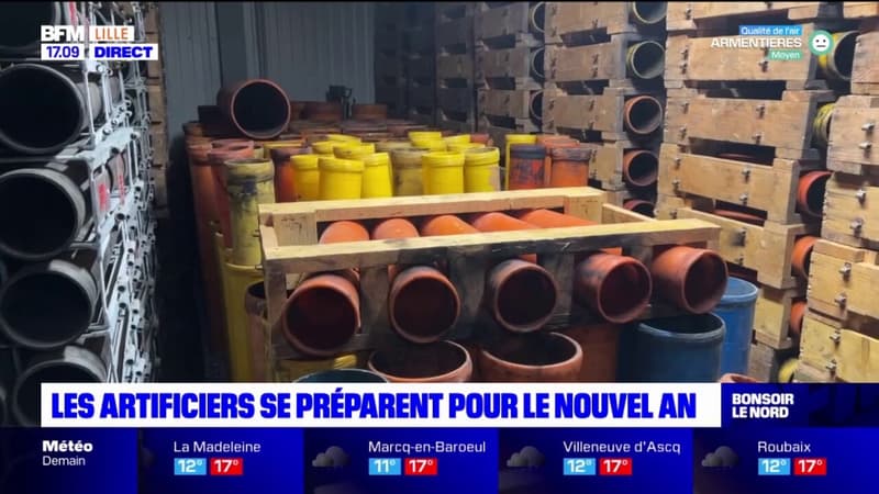 Pas-de-Calais: derniers préparatifs pour les artificiers avant le Nouvel an