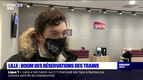 Lille: boom des ventes de billets SNCF après les annonces d'Emmanuel Macron 