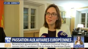 Amélie de Montchalin aux Affaires européennes : "une immense aventure et un réel honneur"
