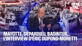 L'interview intégrale d'Éric Dupond-Moretti sur BFMTV 