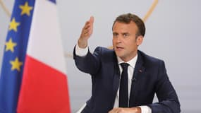 Emmanuel Macron le 25 avril 2019