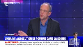 "Une invasion de l'Ukraine ne rapporterait rien à court ou moyen terme à Vladimir Poutine", estime Frédéric Encel, docteur en géopolitique