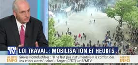 Incidents lors des cortèges: "Au final, je crois que la situation a été assez bien gérée, sans incident majeur et sans victime", Michel Cadot