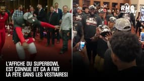L'affiche du SuperBowl est connue (et ça a fait la fête dans les vestiaires)