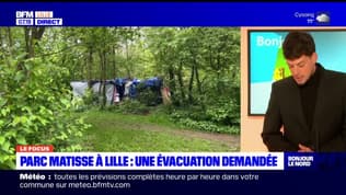 Lille: la ville demande l'évacuation du campement situé au parc Matisse