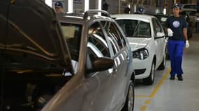 Une usine automobile en Allemagne.