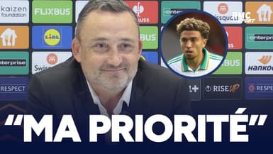 OGC Nice 1-2 AS Rome : "El Aynaoui c'était ma priorité", regrette Haise en évoquant l'apport des recrues estivales