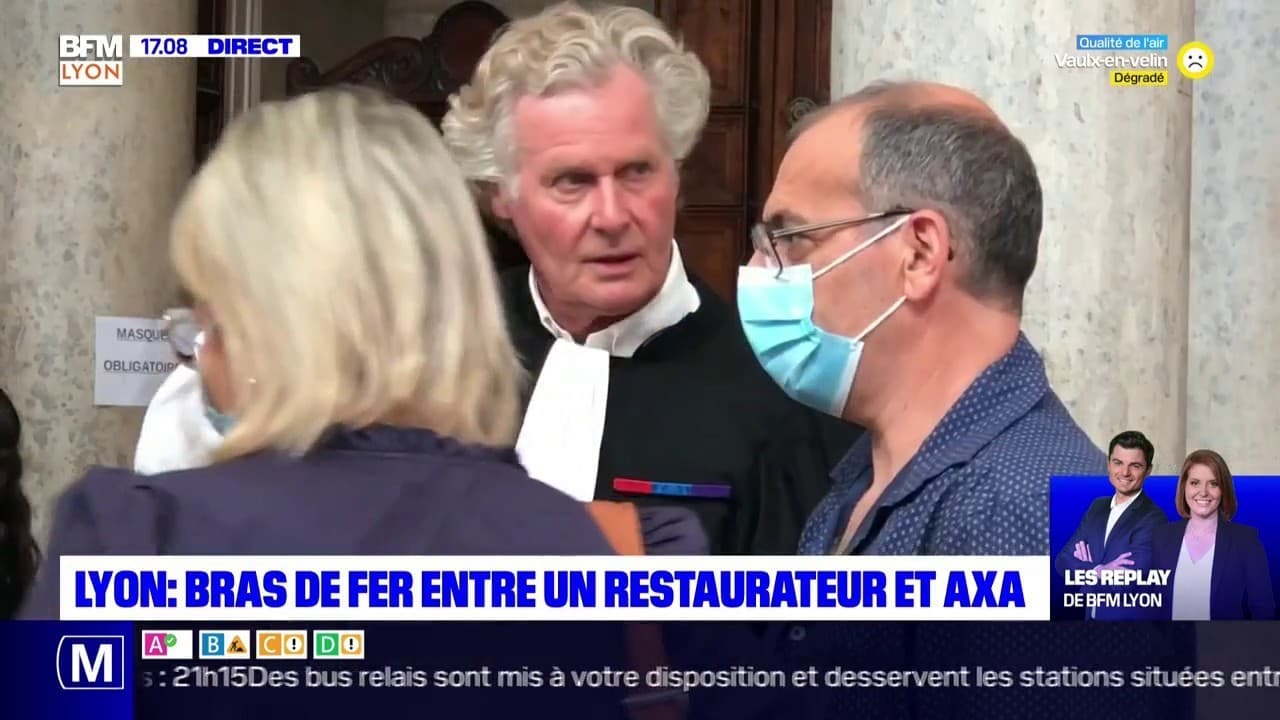Lyon le bras de fer continue entre un restaurateur et Axa