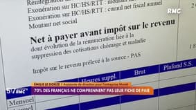 70% des Français ne comprennent pas leur fiche de paie