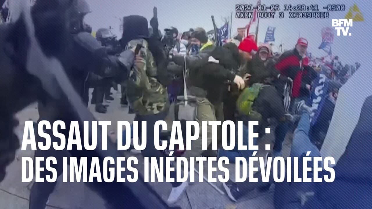 Les images inédites de l'assaut du Capitole dévoilées par la commission