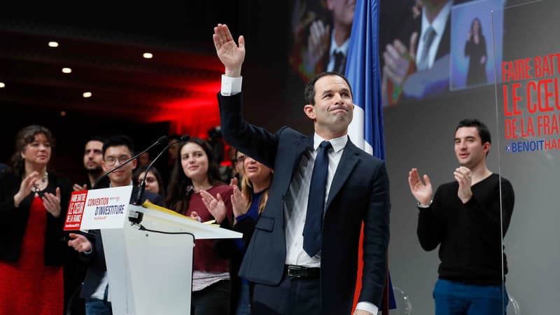 Benoît Hamon, le 5 février 2017