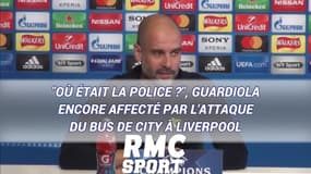 "Où était la police ?", Guardiola encore affecté par l'attaque du bus de City à Liverpool