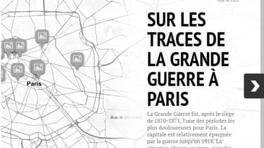 Marchez sur les traces de la Grande Guerre grâce à une carte interactive