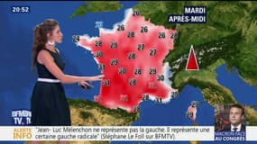 La météo pour ce mardi 4 juillet 2017