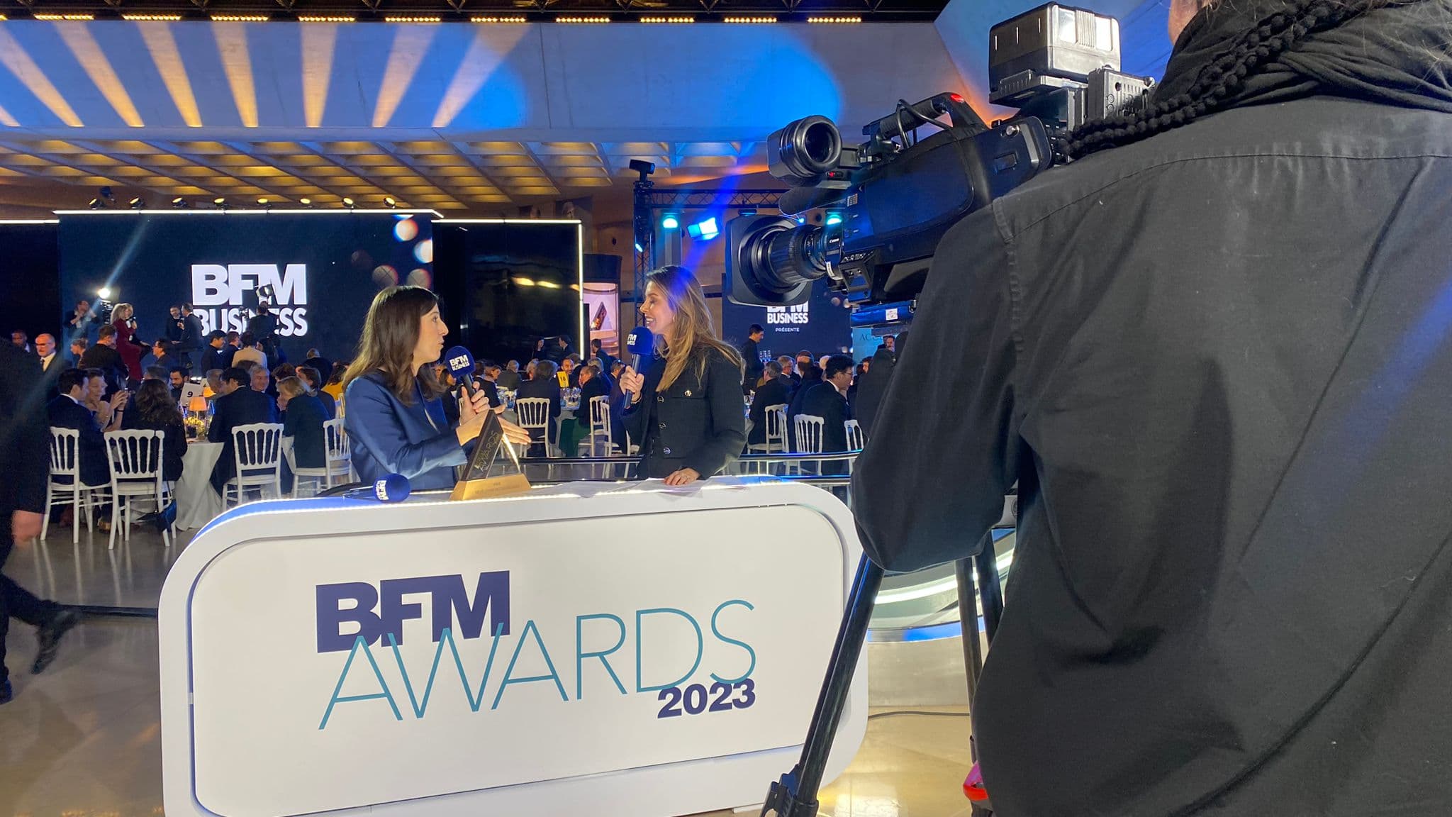 Plateau des BFM Awards 2023.