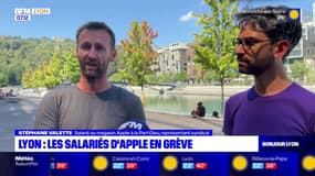 Lyon: des salariés du magasin Apple de la Part-Dieu en grève
