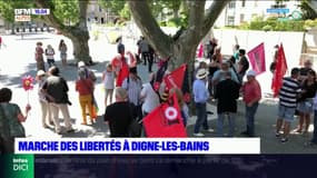 Une marché des libertés s'est tenue à Digne-les-Bains ce samedi