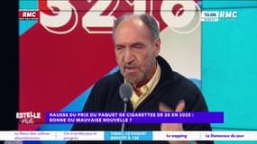 Hausse du prix du paquet de cigarettes : "Je ne pense pas que le prix va dissuader les gens", avoue Robert Sebbag