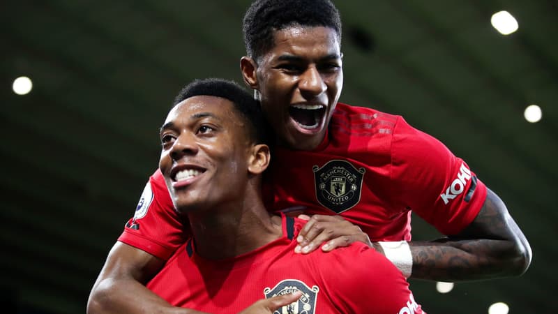Martial et Rashford - Man. Utd