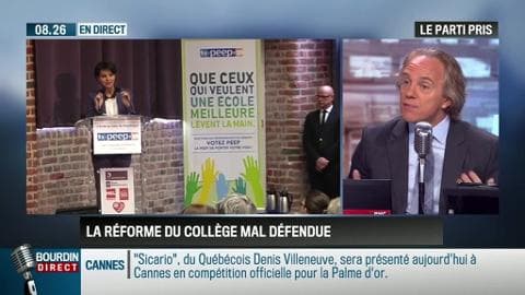 Le parti pris d'Hervé Gattegno: "La réforme du collège est très défendable, mais elle est mal défendue !" - 19/05