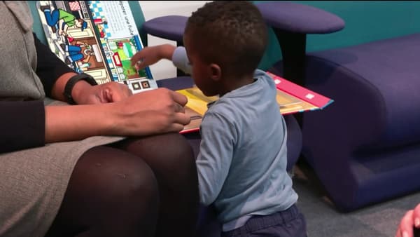 Two-year-old Ibrahima suffers from spinal muscular atrophy.