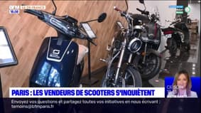 Paris: avec l'arrivée du stationnement payant, les vendeurs de scooters s'inquiètent