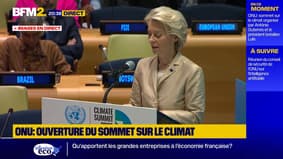 Climat: Ursula von der Leyen assure que l'Europe est "sur la bonne voie"