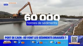 Port de Caen: où vont être entreposés les sédiments dragués?