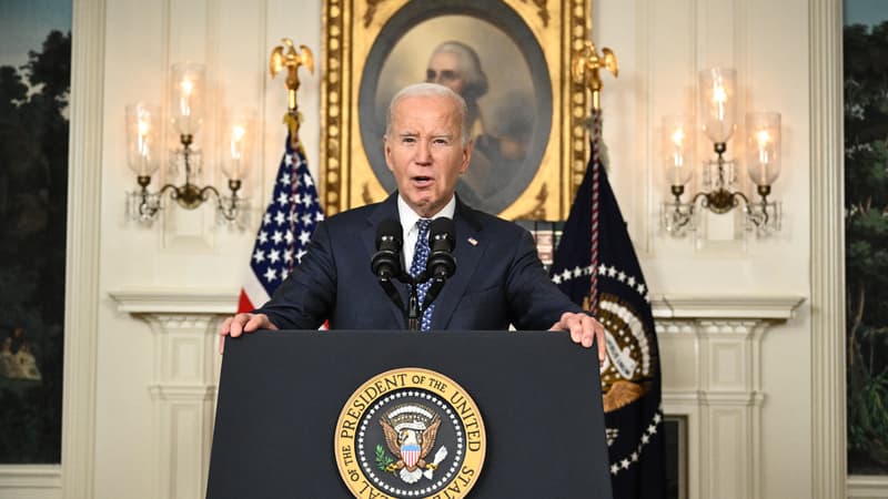 Gaza: Joe Biden estime que la riposte d'Israël est 