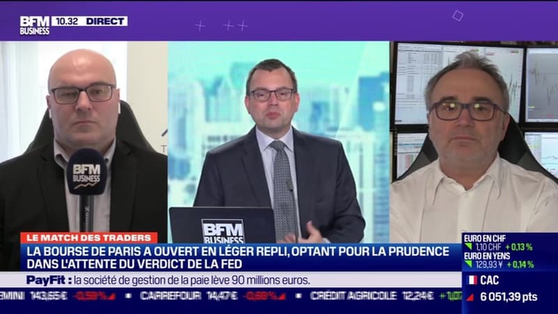Le Match des traders: Jean-Louis Cussac vs Stéphane Ceaux-Dutheil - 17/03