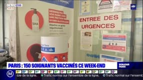 Paris: 150 soignants vaccinés ce week-end