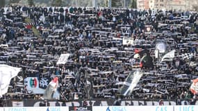 Les supporters de La Spezia face à Naples