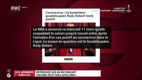 Les tendances GG : Ruby Gobert, le joueur français de NBA, touché par le coronavirus - 12/03
