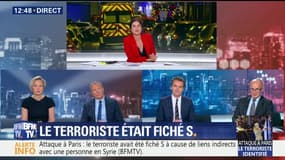 Attaque au couteau à Paris: le terroriste était fiché S (1/4)