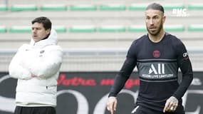 ASSE - PSG : Pochettino n'avait pas forcément prévu de donner autant de temps de jeu à Sergio Ramos
