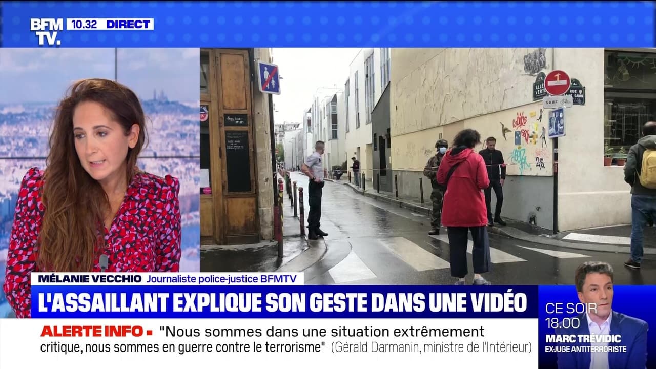 Attaque à Paris: l'assaillant explique son geste dans une vidéo