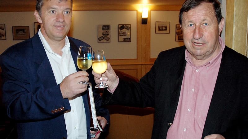 Guy Roux et Jacques Santini