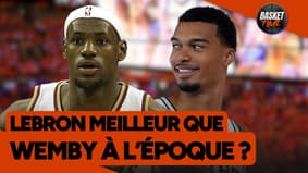 NBA : "L'impact de Lebron à l'époque est mille fois plus fort que celui de Wemby", Basket Time compare les débuts des deux stars