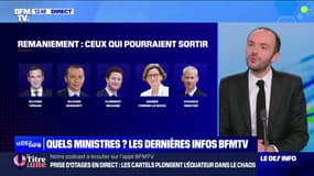 Remaniement: le point sur les informations BFMTV