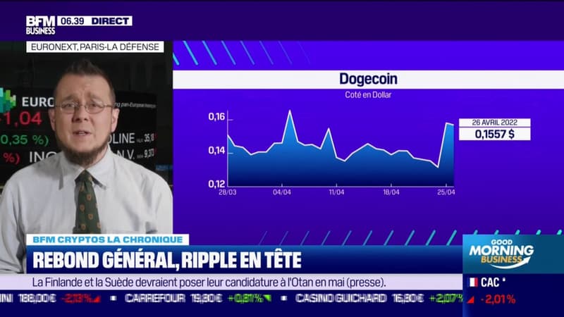 Rachat de Twitter par Elon Musk: le Dogecoin bondit de 24%