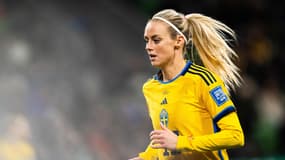 Amanda Ilestedt avec la Suède lors du Mondial 2023