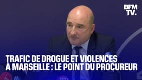  Trafic de drogue et violences à Marseille en 2023: le point du procureur de la République, Nicolas Bessone
