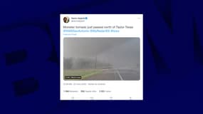 Plusieurs tornades ont frappé l'Etat du Texas dans la nuit de lundi à mardi. 