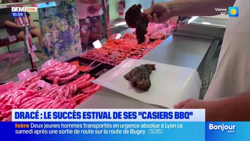 Dracé: les casiers à barbecue rencontrent du succès dans le Beaujolais 