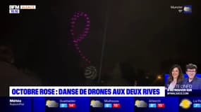 Octobre rose: des drones projetés dans le ciel strasbourgeois pour sensibiliser à la lutte contre le cancer du sein